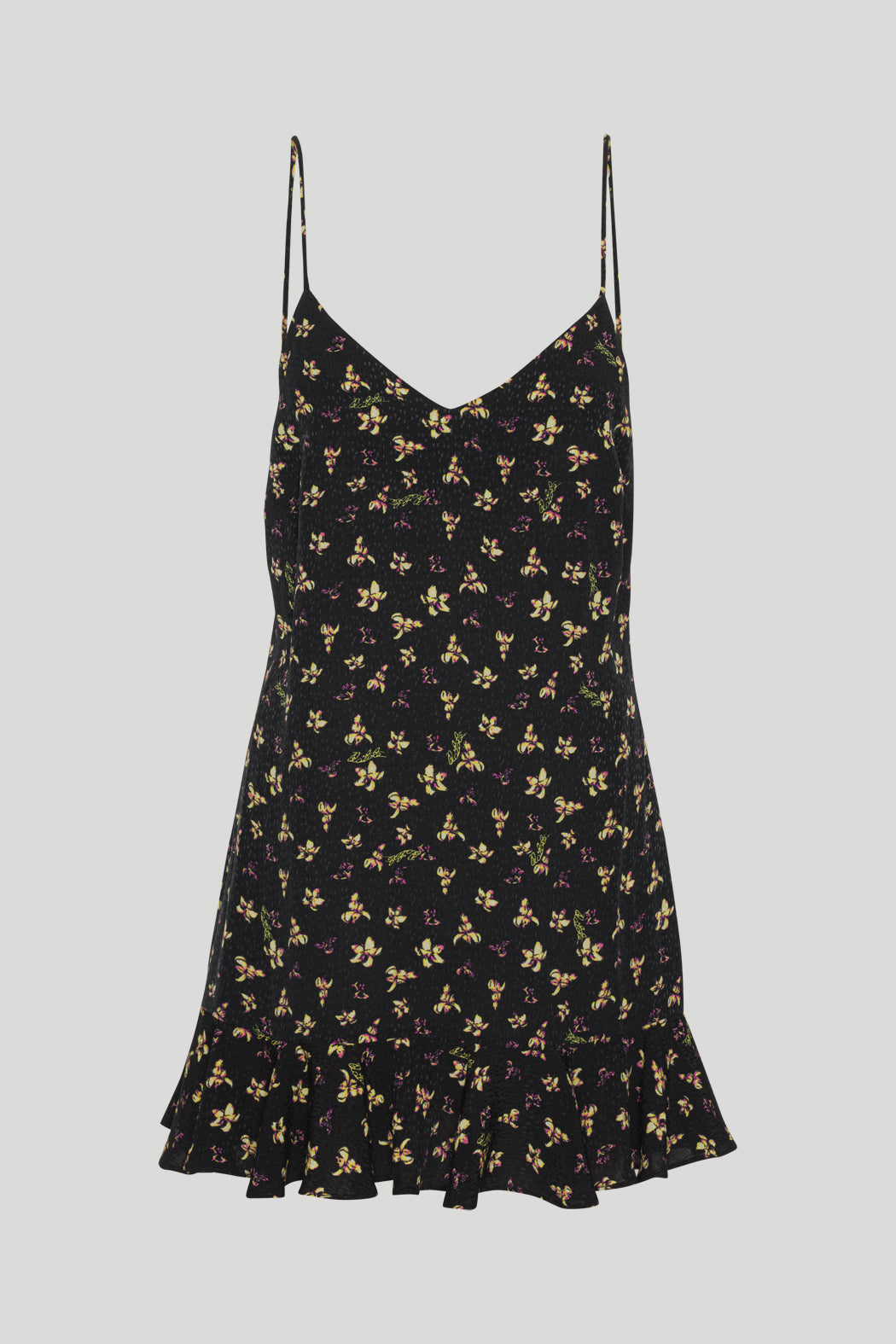 JACQUARD MINI SLIP DRESS