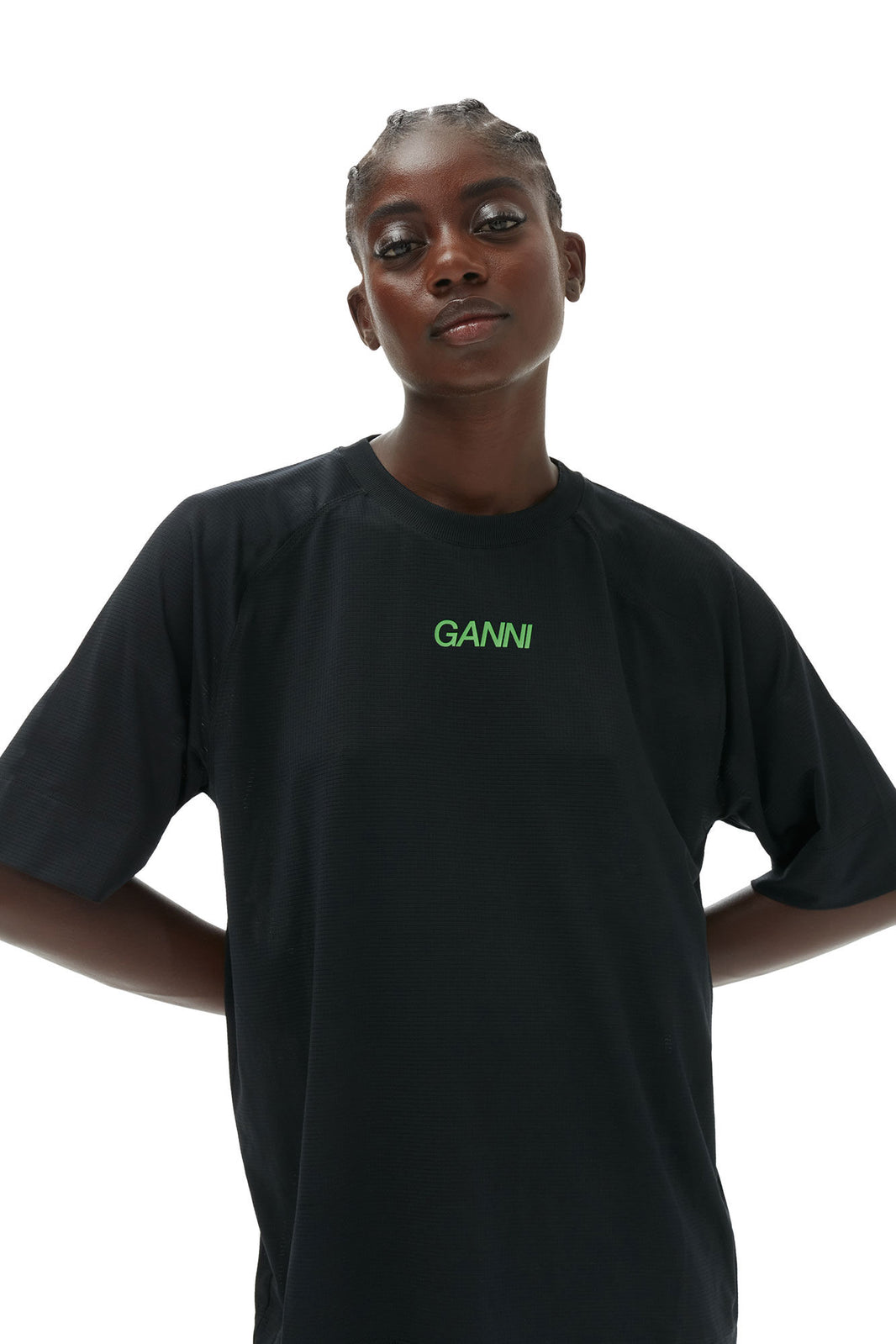 Ganni Seamless Jacquard Shorts – Cycle Platform