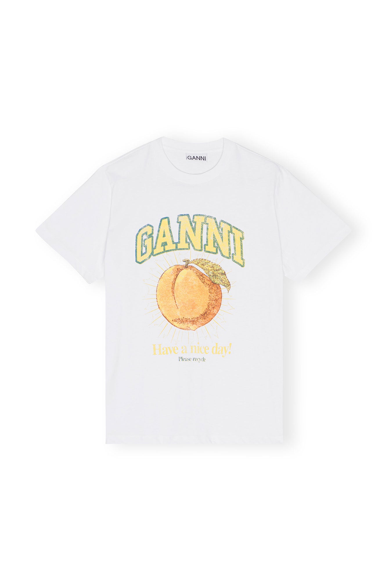 BASIC JERSEY PEACH RELAXED T-SHIRT