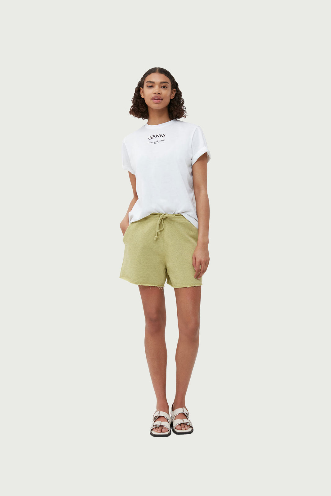 THIN JERSEY RELAXED O-NECK T-SHIRT