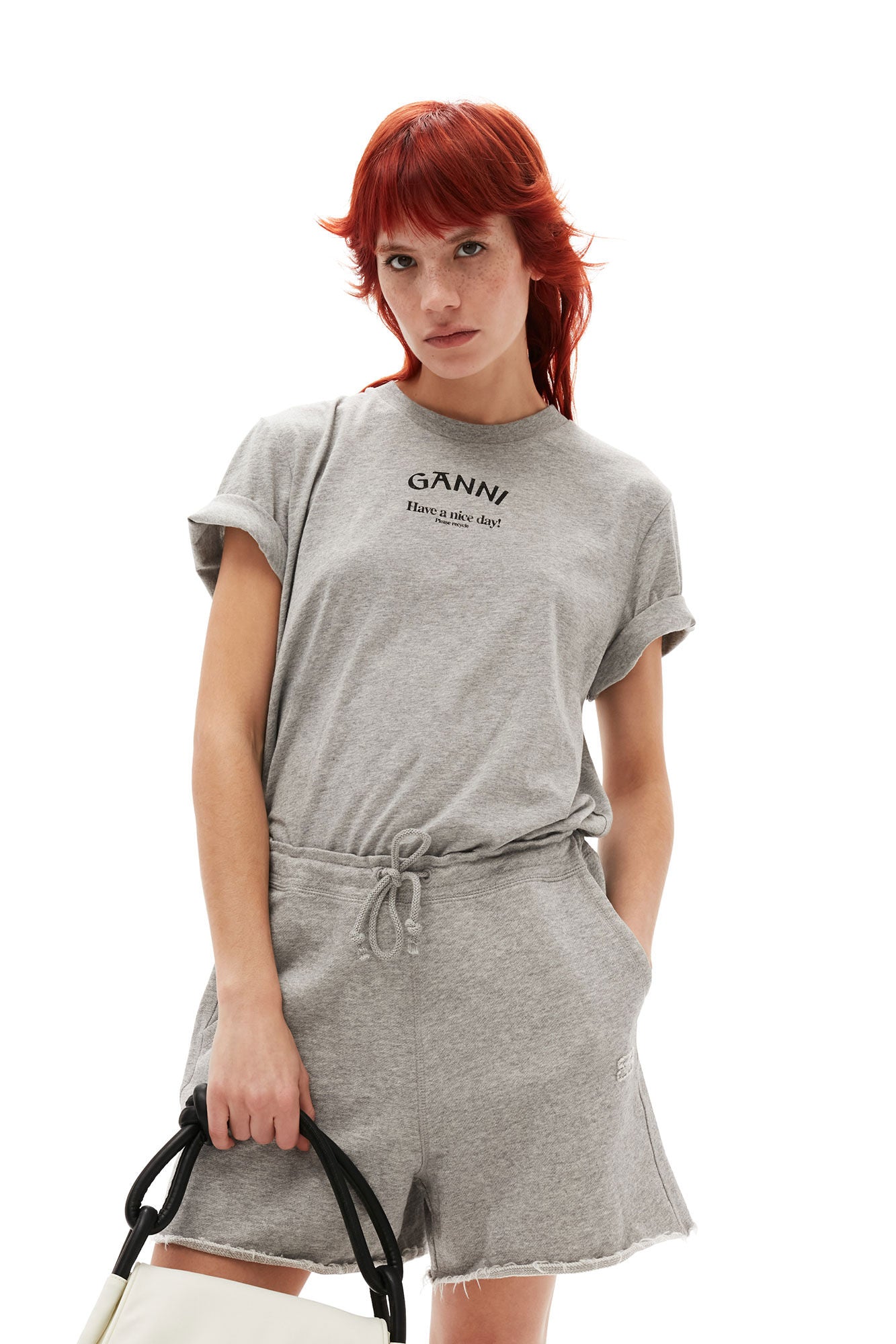 THIN JERSEY RELAXED O-NECK T-SHIRT
