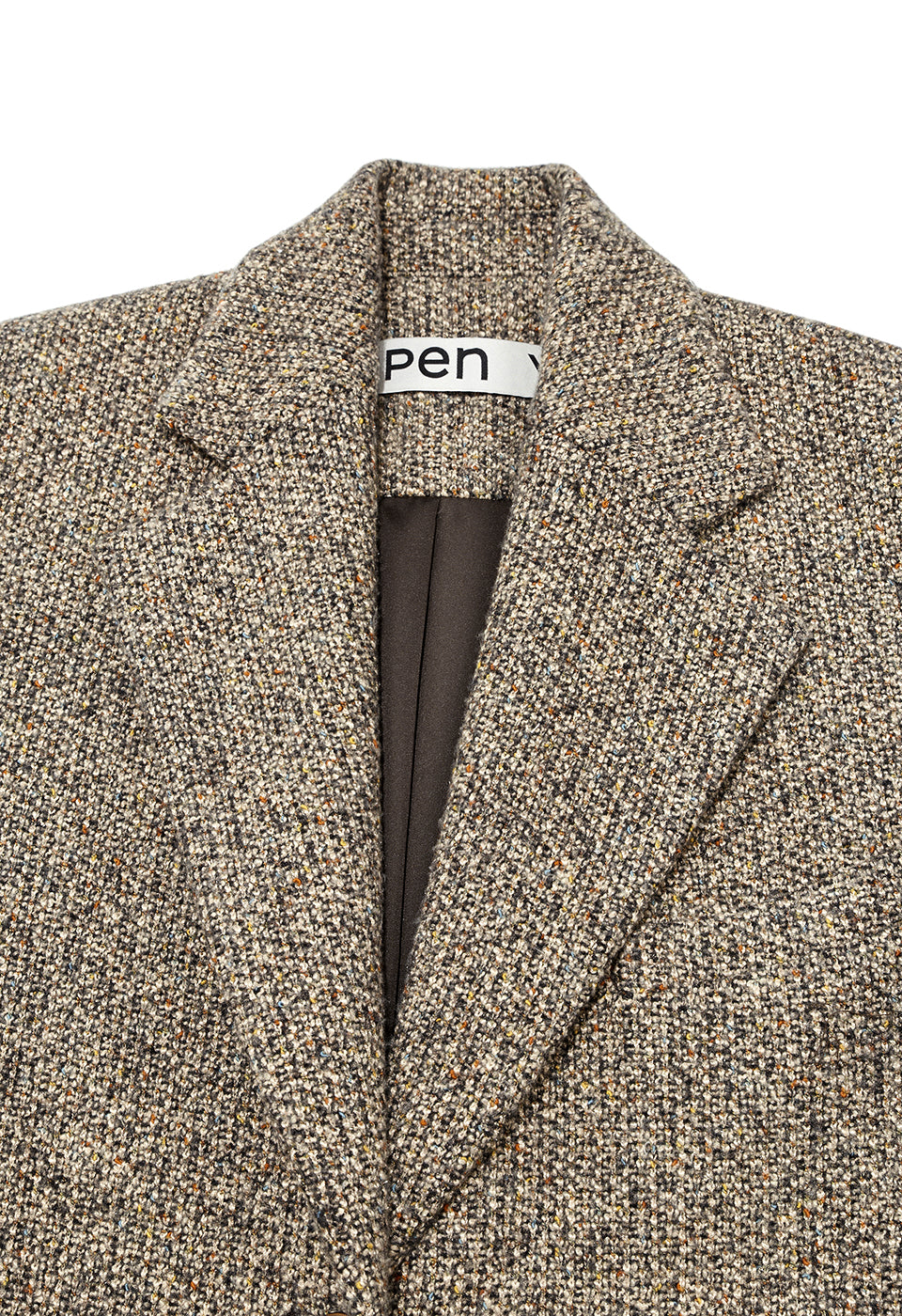 TWEED POWER SINGLE COAT