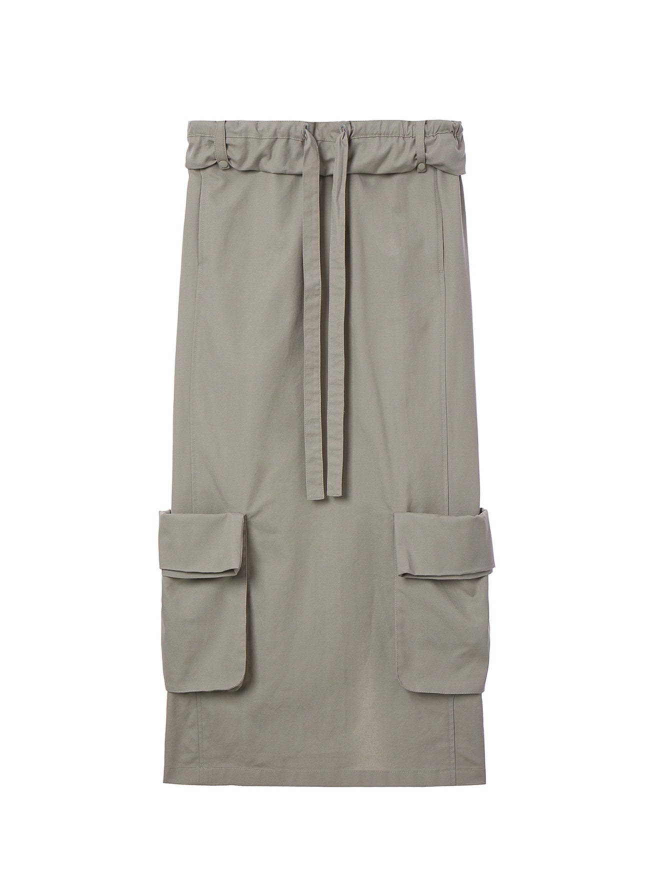 ROLLED WAIST CARGO SKIRT