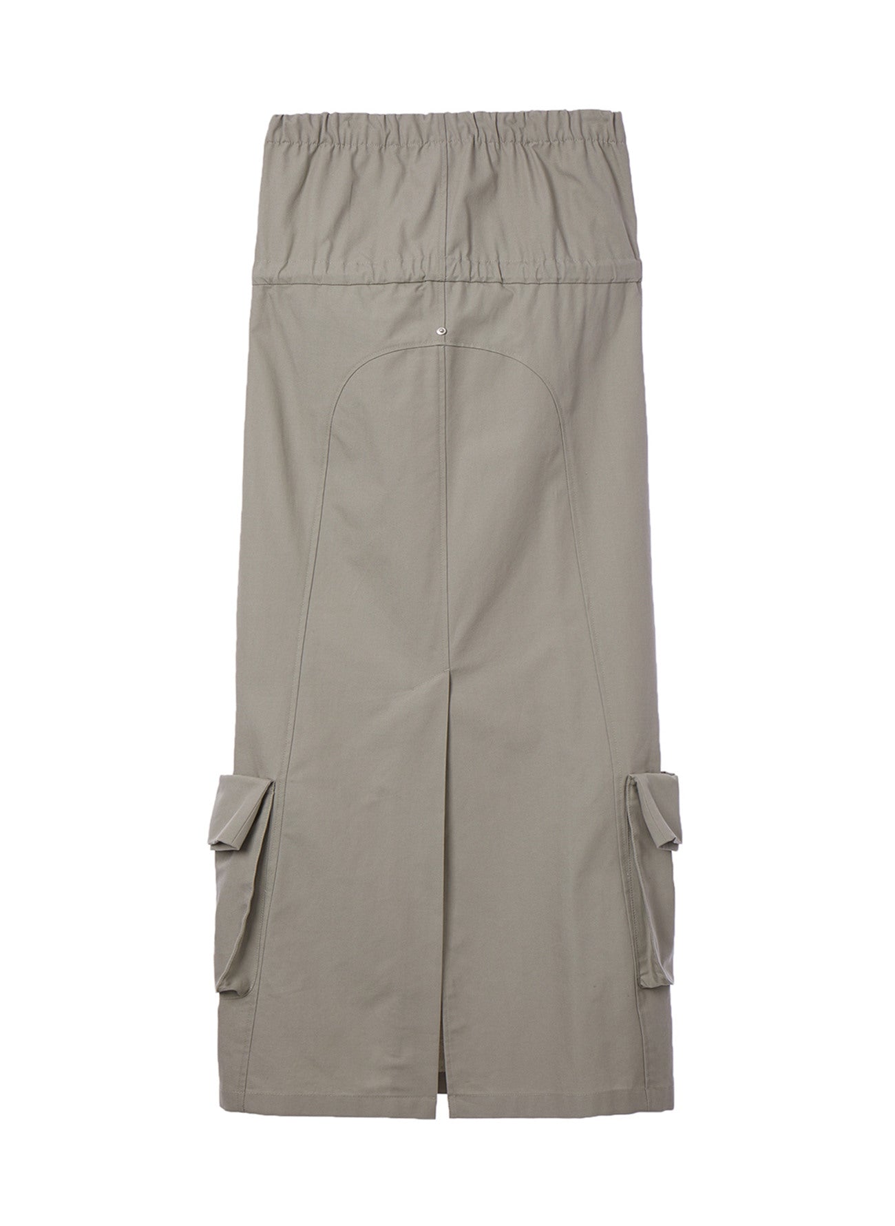 ROLLED WAIST CARGO SKIRT