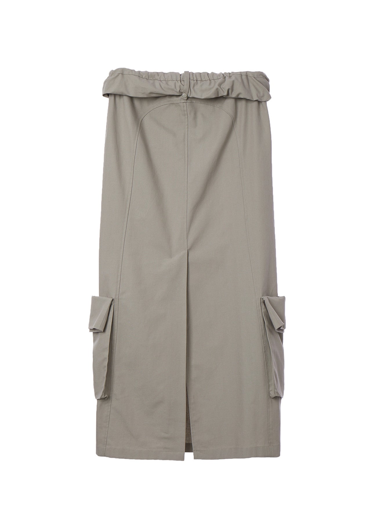 ROLLED WAIST CARGO SKIRT