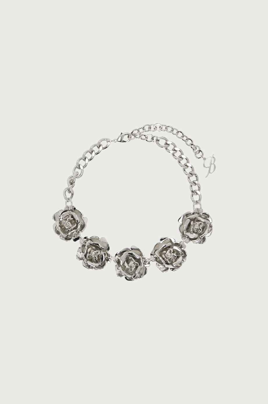 CHOKER WITH METAL ROSES